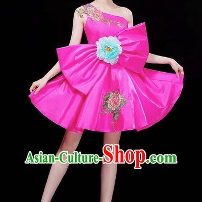 Modern Dance Costume Female Fashion Opening Dance Skirt Chorus Stage Dancer Costume