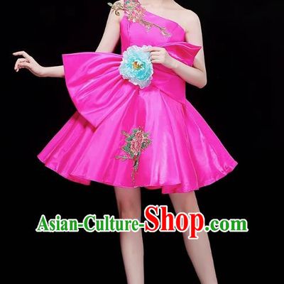 Modern Dance Costume Female Fashion Opening Dance Skirt Chorus Stage Dancer Costume