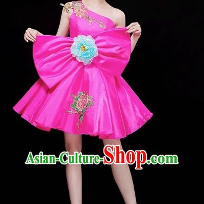 Modern Dance Costume Female Fashion Opening Dance Skirt Chorus Stage Dancer Costume