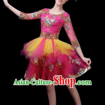 Modern Dance Costume Performance Clothing Female Fashion Adult Opening Graduation Dress Tutu Skirt Skirt