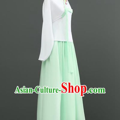 Korean Dance Costume Performance Clothing Hanbok Women Suit Performance Art Test Stage