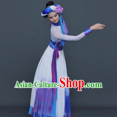 Classical Dance Performance Clothing Female Group Dance Tenderness Like Water Repertoire Performance Clothing Dance Performance Art Examination Clothing