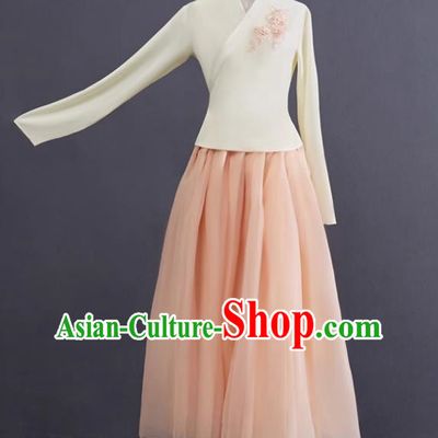 Korean Dance Costume Performance Clothing Hanbok Women Suit Performance Art Test Stage Improvement Practice Clothing