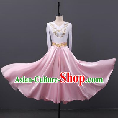Dance Performance Clothing Female Students Art Test Practice Clothing Xinjiang Uyghur Adult Test Grading Chinese Ethnic Minorities
