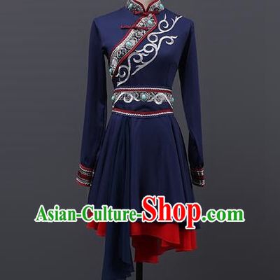 Mongolian Dance Performance Clothing Art Test New Adult Mongolian Costume Test Grading Chinese Ethnic Minorities