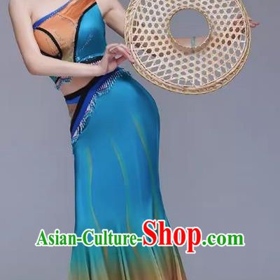 Xishuangbanna Dai Costume Female Dai Dance Costume Art Test Dai Dance Performance Costume Children Dai Dance Skirt