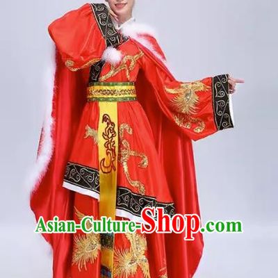 Performance Costume Female Fairy Wang Zhaojun Ancient Costume Female Han Costume Dance Costume