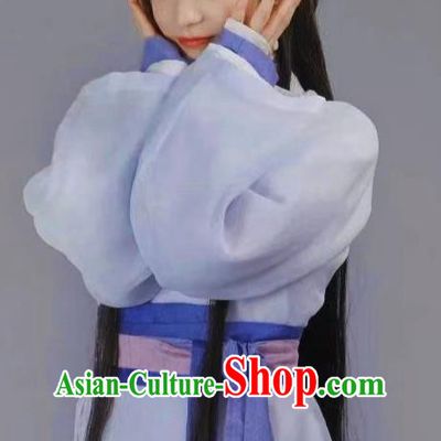 China Ancient Palace Lady Costumes TV Series An Ancient Love Song Lu Yuan Dresses Noble Woman Hanfu Clothing