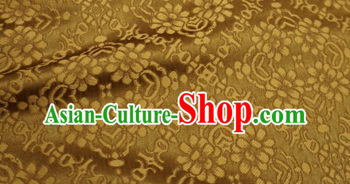 Claybank China Traditional Song Dynasty Design Brocade Fabric Hanfu Cloth Classical Diamond Pattern Material Claybank China Traditional Song Dynasty Design Brocade Fabric Hanfu Cloth Classical Diamond Pattern Material