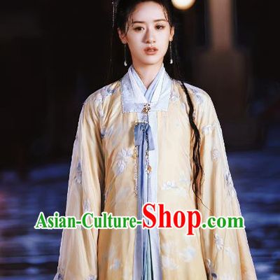 Romantic Drama My Sassy Princess Noble Beauty Liu Ling Dresses China Ancient Ming Dynasty Royal Infanta Costumes