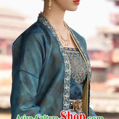 China Ancient Song Dynasty Royal Infanta Costumes Romantic Drama New Life Begins Princess Consort Yuan Ying Dresses