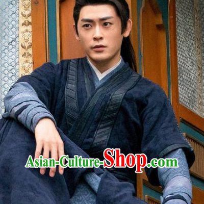 Romantic Drama Destined Chang Feng Du Shen Ming Replica Garments China Song Dynasty Warrior Costumes Ancient Swordsman Clothing