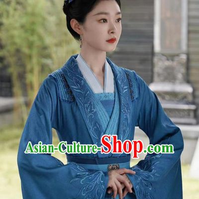 Romantic Drama Destined Chang Feng Du Liu Yu Ru Dress China Ancient Song Dynasty Noble Woman Costumes