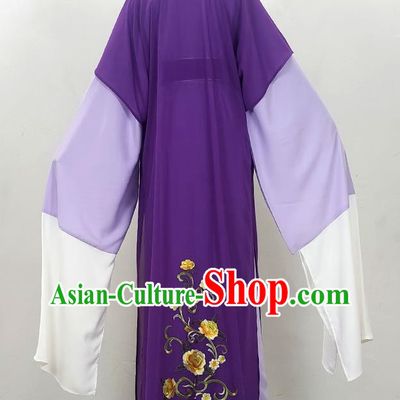 Round Neck Young Student Pair Of Embroidered Yue Opera Drama Qiong Opera Huangmei Opera Singing Costumes And Dance Costumes