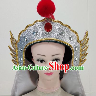 Drama And Opera High End Male Soldiers Yue Opera Martial Arts Hat