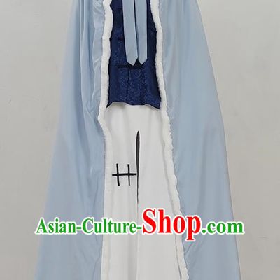 Yue Opera Peach Blossom Fan Costume Ancient Costume Cloak Cloak