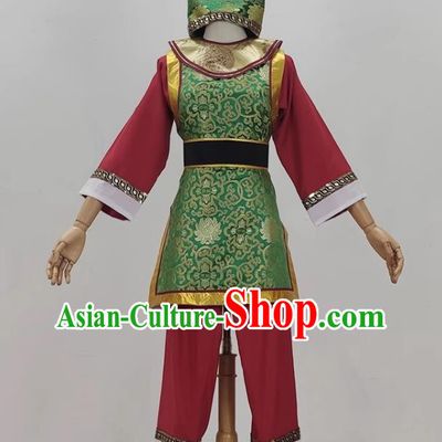 Opera Harlequin Costume Xiaosheng Clothes Shaoxing Opera Huangmei Opera Costumes Butler Costumes Opera Costumes Cantonese Opera Clown