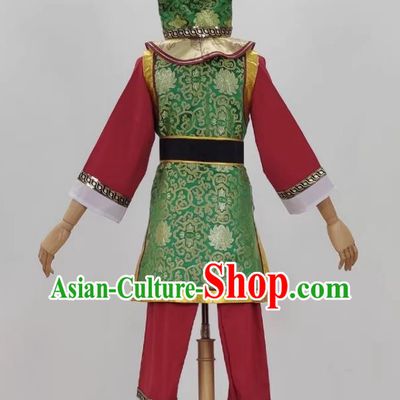 Opera Harlequin Costume Xiaosheng Clothes Shaoxing Opera Huangmei Opera Costumes Butler Costumes Opera Costumes Cantonese Opera Clown
