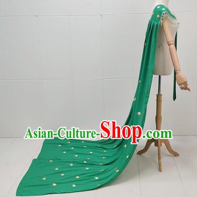 Drama Hua Dan Cloak Ancient Costume Yue Opera Huangmei Opera Costume Cloak With Gold Embroidery