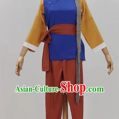 Yue Opera Zhang Hupong Costumes Costumes Huangmei Opera Costumes Poor Old Students Servants
