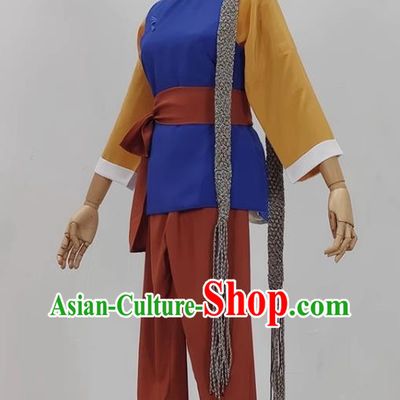 Yue Opera Zhang Hupong Costumes Costumes Huangmei Opera Costumes Poor Old Students Servants