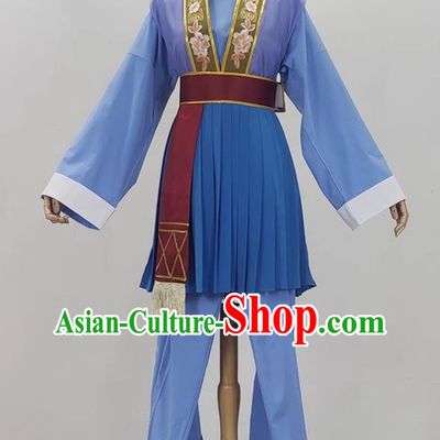 Yue Opera He Wenxiu Yang Mama Costumes Costumes Huangmei Opera Costumes Servant Lao Dan Clothes Opera Costumes