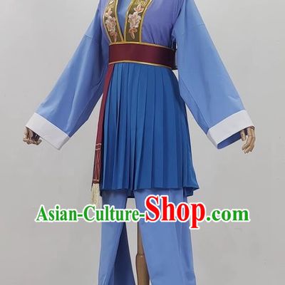 Yue Opera He Wenxiu Yang Mama Costumes Costumes Huangmei Opera Costumes Servant Lao Dan Clothes Opera Costumes