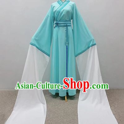 Ancient Costume Hua Dan Costume Yue Opera Huangmei Opera Performance Costume Jing Chai Ji Tou Jiangmin Female Opera Water Sleeve Dance Costume