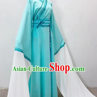 Ancient Costume Hua Dan Costume Yue Opera Huangmei Opera Performance Costume Jing Chai Ji Tou Jiangmin Female Opera Water Sleeve Dance Costume