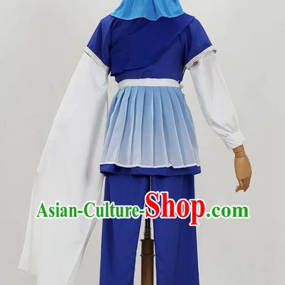 Opera Wu Shengyi Ancient Costume Film And Television Huangmei Opera Costume Book Boy Drama Dance Performance Costume Tea Picking Costume