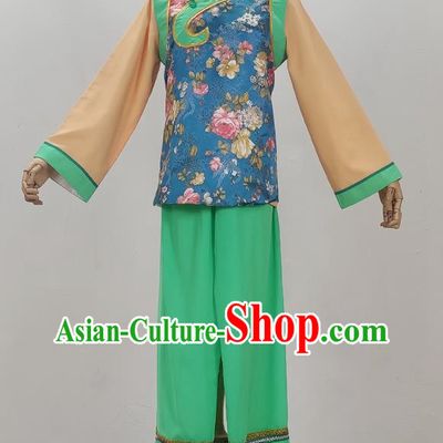Drama Lao Dan Costumes Ancient Costumes Shaoxing Opera Huangmei Opera Costumes Cai Dan Clothes Matchmaker Opera Costumes