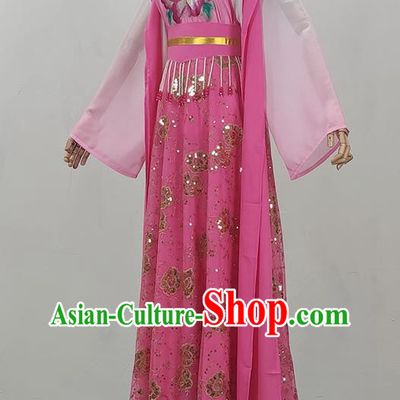 Pink Palace Maid Costume Costume Opera Dance Performance Costume Yue Opera Huangmei Opera Drama Maid Costume