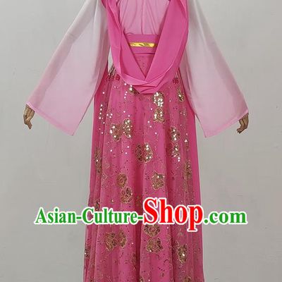 Pink Palace Maid Costume Costume Opera Dance Performance Costume Yue Opera Huangmei Opera Drama Maid Costume