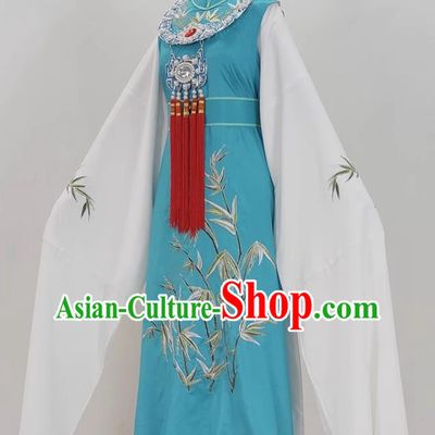 Yue Opera Jia Baoyu Costume Costume Costume Huangmei Opera Niche Vest Embroidered With Bamboo Leaves