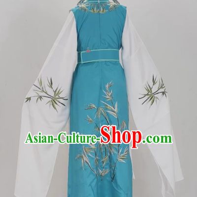 Yue Opera Jia Baoyu Costume Costume Costume Huangmei Opera Niche Vest Embroidered With Bamboo Leaves