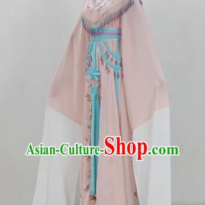 Light Pink Yue Opera Hua Dan Costume Costume Performance Costume Miss Costume Opera Stage Performance Costume