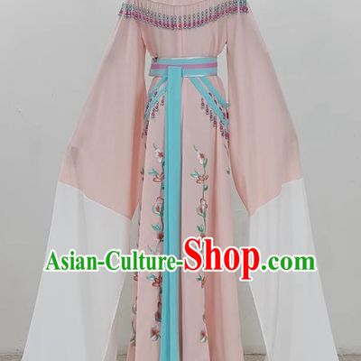 Light Pink Yue Opera Hua Dan Costume Costume Performance Costume Miss Costume Opera Stage Performance Costume