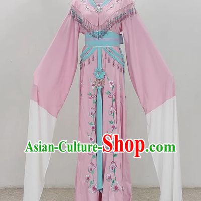 Pink Yue Opera Hua Dan Costume Costumes Miss Costumes Opera Stage Performance Costumes