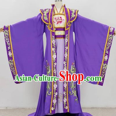Yue Opera "The Legend Of Zhen Huan " Large Sleeved Lady Costume Costumes Ancient Costumes New Hua Dan Costumes Huangmei Opera Costumes Cantonese Opera Costumes