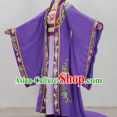 Yue Opera "The Legend Of Zhen Huan " Large Sleeved Lady Costume Costumes Ancient Costumes New Hua Dan Costumes Huangmei Opera Costumes Cantonese Opera Costumes