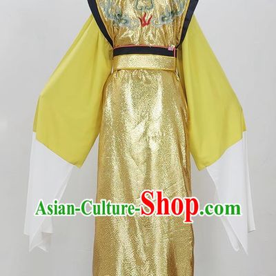 Drama Costumes Ancient Costumes New Shaoxing Opera Xiaosheng Clothes Huangmei Opera Performance Costumes Emperor Dragon Robes Opera Costumes