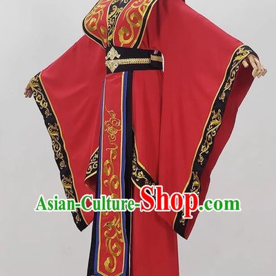 Drama Queen Zhen Huan Costumes Ancient Costumes Shaoxing Opera Huangmei Opera Costumes New Large Sleeve Huadan Clothes Opera Costumes