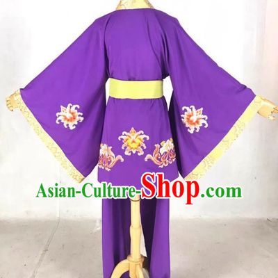 Purple Drama Zhu Bajie Costume Ancient Costume Yue Opera Huangmei Opera Costume Large Sleeved Student Clothes