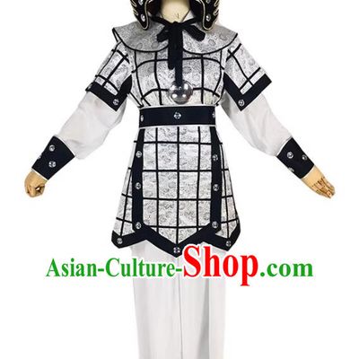 Black Drama Soldier Clothes Costumes Yue Opera Huangmei Opera Costumes Qiong Opera Opera Male Soldiers Martial Arts Clothes