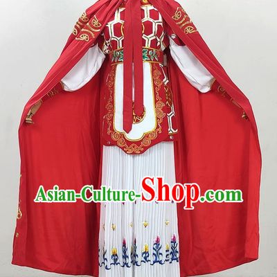 Double Martyrs Embroidered Cloak Costumes Drama Opera Yue Opera Cantonese Opera Qiong Opera Huangmei Opera Costumes