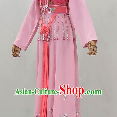 Maid And Palace Maid Split Embroidered Yue Opera Hua Dan Costume Drama Opera Performance Costume Dance Costume