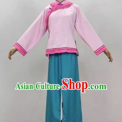 Costumes Jiujin Village Girl Yahuan Clothes Yue Opera Qiong Opera Huangmei Opera Drama Opera Costumes Performance Costumes