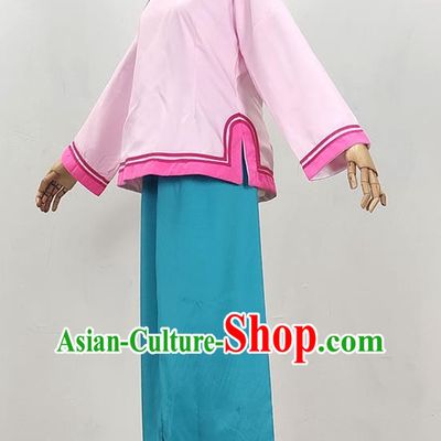 Costumes Jiujin Village Girl Yahuan Clothes Yue Opera Qiong Opera Huangmei Opera Drama Opera Costumes Performance Costumes