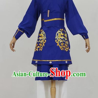 High End Troupe Dragon Embroidered Military Uniforms Yue Opera Drama Costumes Huangmei Opera And Qiong Opera Costumes Dance Costumes