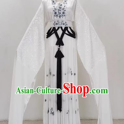 Split Costume At The Memorial Ceremony For The Husband Drama Yue Opera Qiong Opera Huangmei Opera Costume And Dance Performance Costume